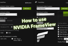 How to use NVIDIA FrameView