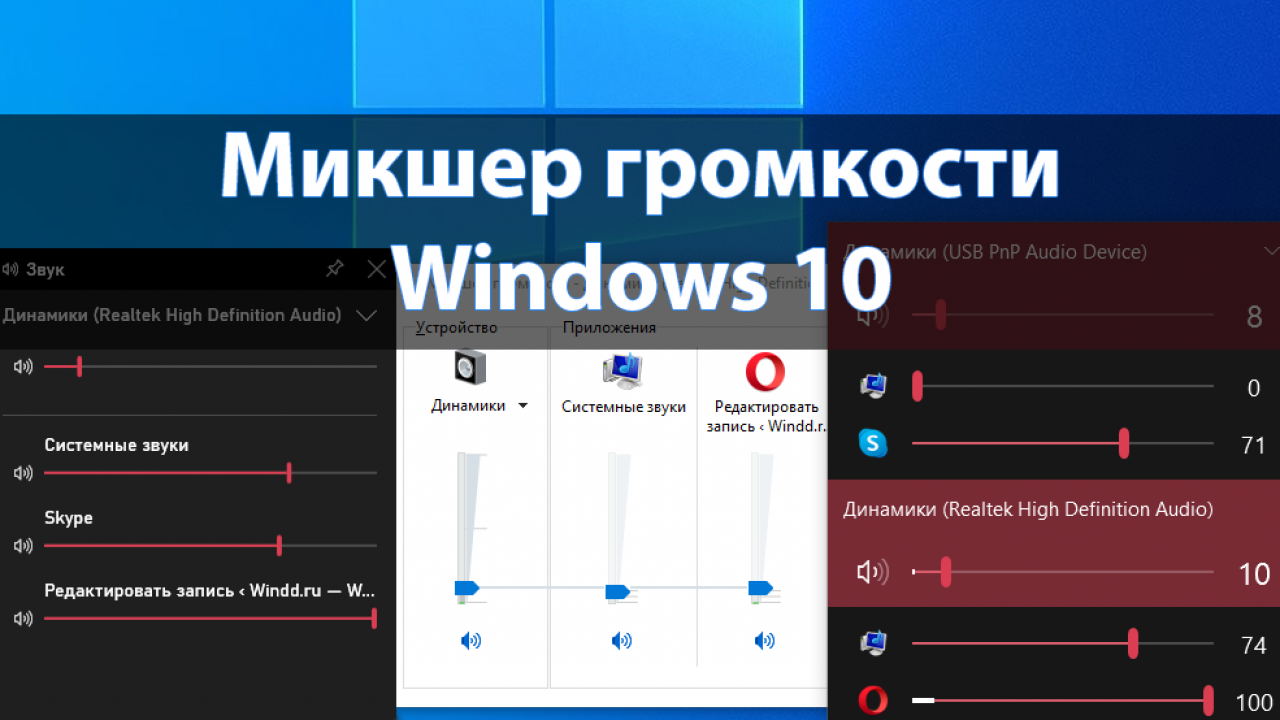 Тихий звук в windows 10. Микшер громкости для Windows. Микшер громкости Windows 10. Звук микшер громкости виндовс \. Микшер громкости Windows 10 программа.