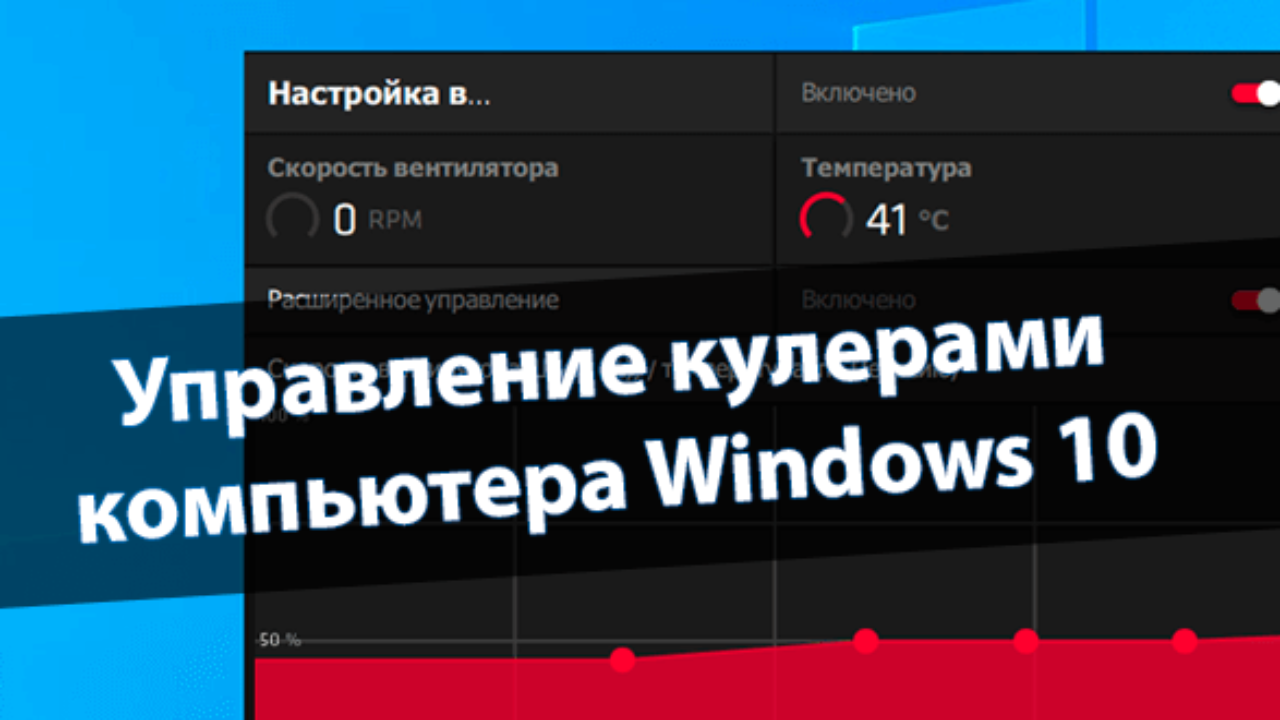 Управление кулерами компьютера Windows 10 - Windd.pro