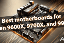 Best motherboards for Ryzen 9600X, 9700X, and 9950X