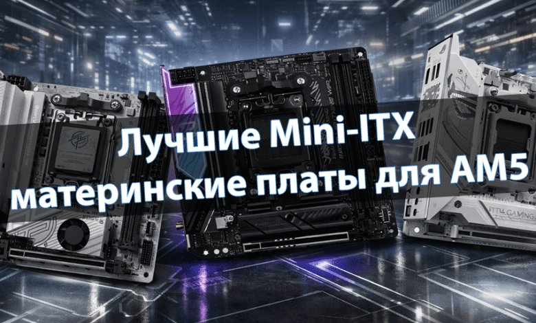 Лучшие Mini-ITX материнские платы для AM5