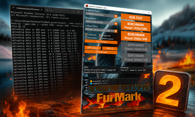 How to use FurMark 2